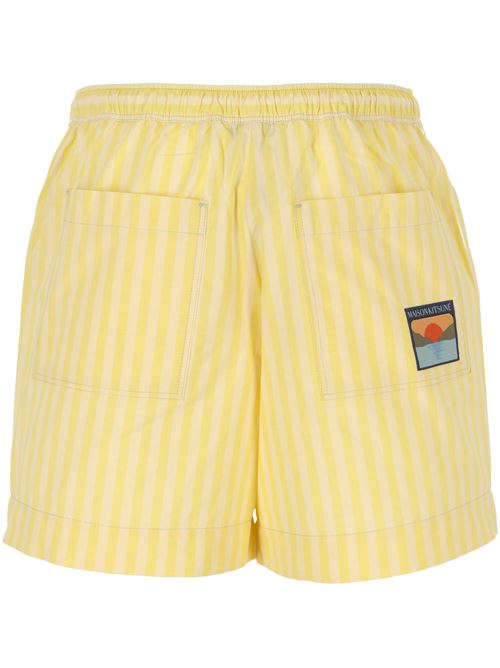 Shorts giallo Maison Kitsuné | MM01407WC2048S720